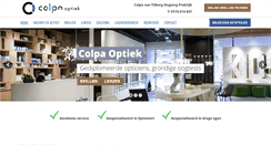Desktop Screenshot of colpaoptiek.nl